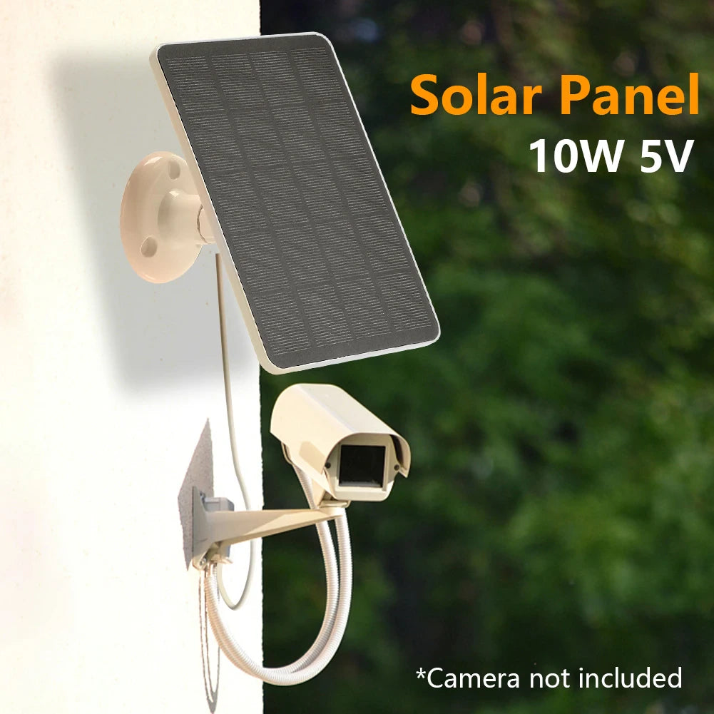 5V 10W Solar Panel, Solar Panel 1OW 5V *Camera not