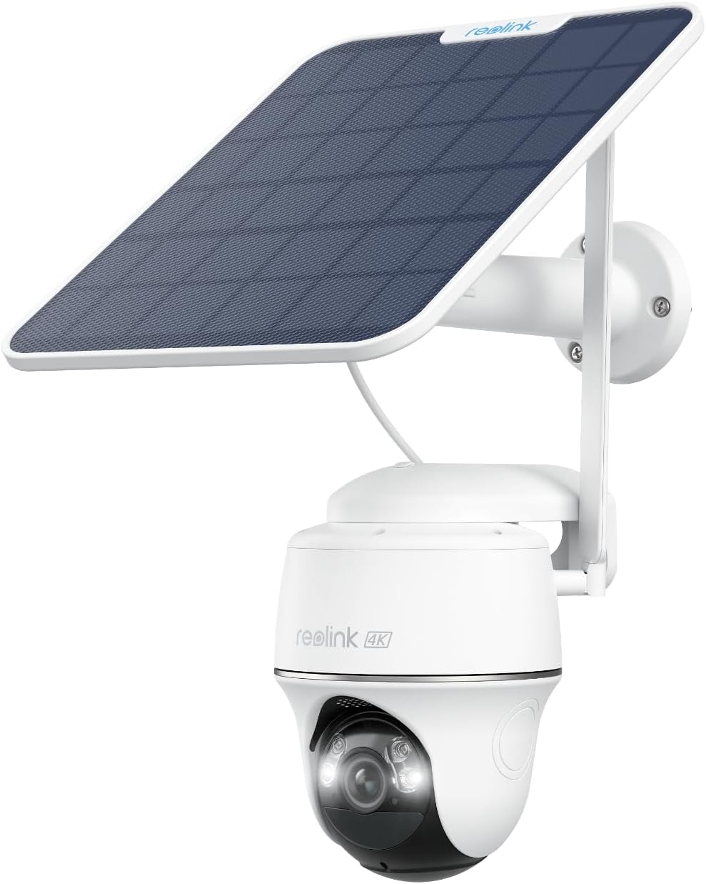 Reolink Go PT Ultra 4G Solar Camera - 3840 x 2160 4K 8MP Resolution Cellular Security Camera LTE Support AT&T/T-Mobile With 6W Solar Panel