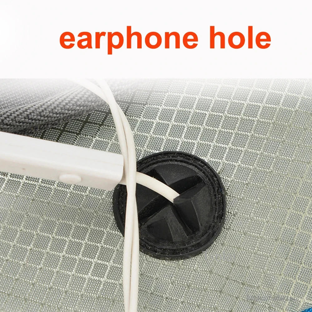 6W 6V USB Solar Panel Backpack – Lightweight 15L Outdoor Hiking & Camping Daypack with Charger