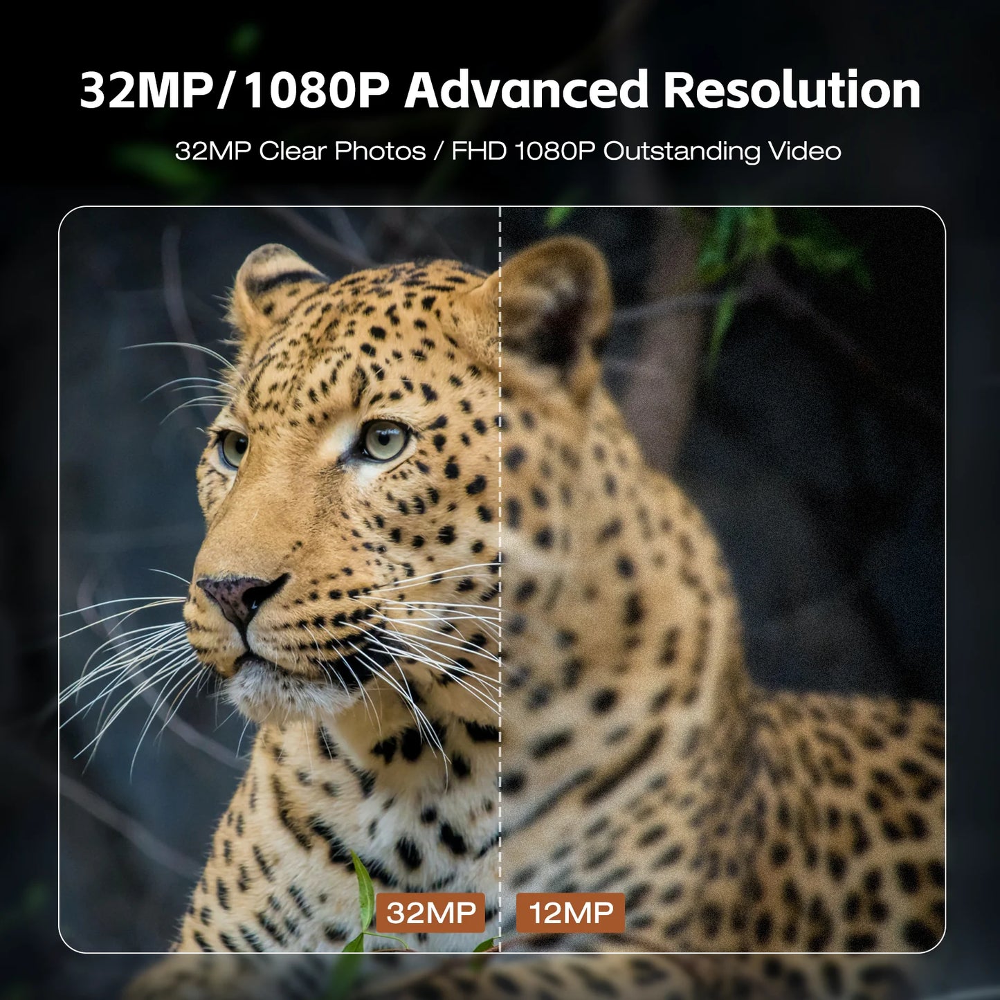 The Campark TC19 camera captures 4K video and 48MP photos with advanced resolution, featuring high sensitivity, long battery life, and weather resistance.