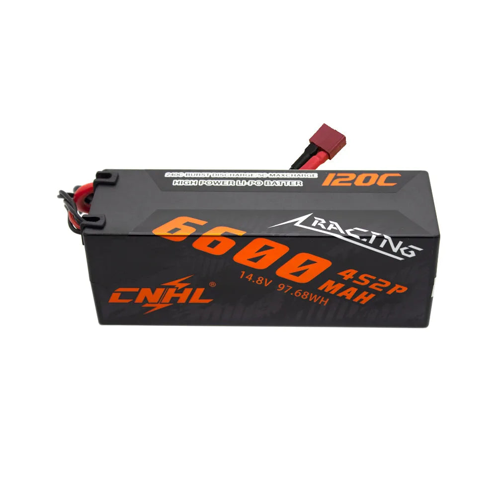 CNHL 3S/4S LiPo Battery, 3S/4S LiPo Battery available in 5600mAh, 6600mAh, or 8000mAh capacities with 11.1V or 14.8V options and a hard case design.