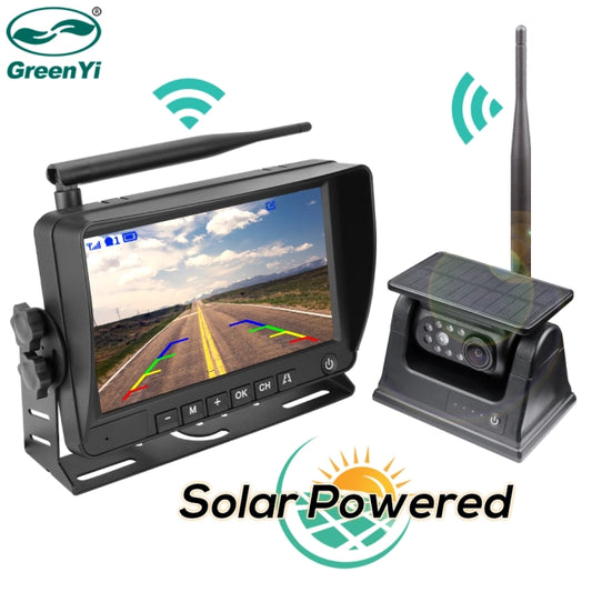 Solar Powered Wireless Rear View Camera