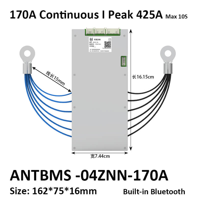 ANT BMS 4S 110A-420A Smart 12V Lifepo4 li-ion LTO Battery Protection Board