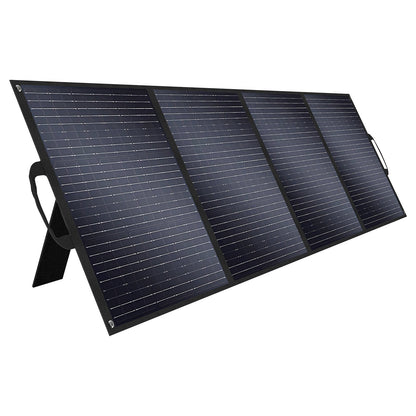 SolarPlay 400W Portable Solar Panel, High‑Efficiency Foldable Monocrystalline, 23.4% Conversion, 78×240×3 cm, 12.5 kg
