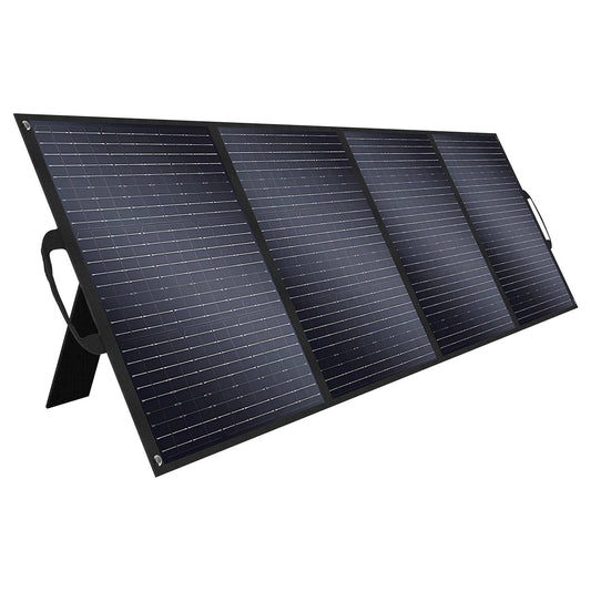 SolarPlay 400W Portable Solar Panel, High‑Efficiency Foldable Monocrystalline, 23.4% Conversion, 78×240×3 cm, 12.5 kg