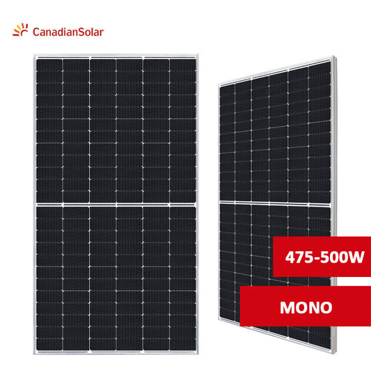 Canadian Solar 500W Solar Panel (475W - 500W)