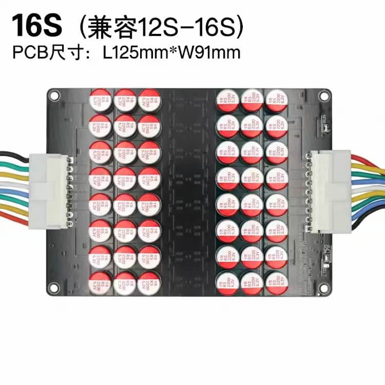 5A Capacitor Active Equalizer Balancer for LFP LiFePo4 NCM Li-ion Battery Packs