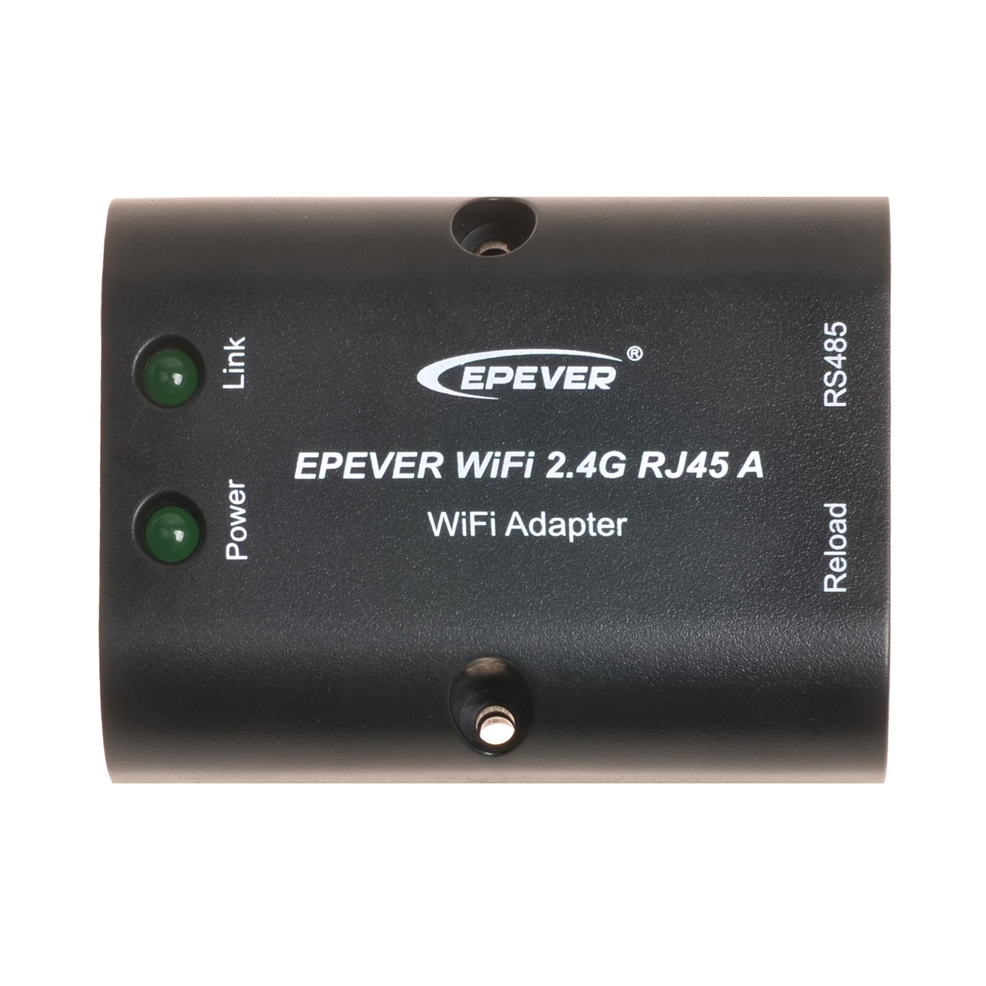 EPEVER WiFi 2.4G RJ45 A adapter module with RS485 marking, power and link LEDs, and reload button