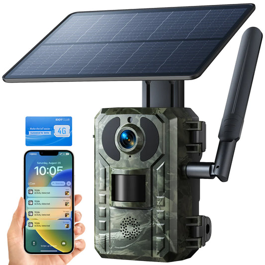 Campark TC-25, 2K, 4G LTE Cellular Solar Trail Camera