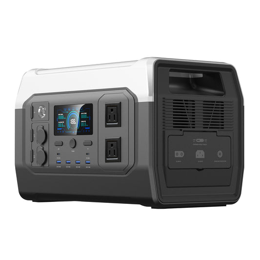 CTOLITY XPower 1000 (XP1000), The CTOLITY XPower 1000 is a 1024Wh, 1600W portable power station with LiFePO4 battery, 10 ports, fast charging, digital display, and safety features.
