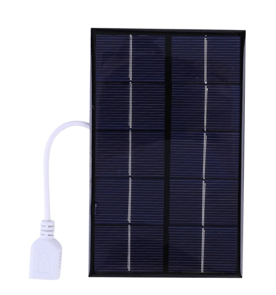 5V 5W Portable Solar Panel -  88x142mm Power Charger for 3-5V  Mobile Phone Battery