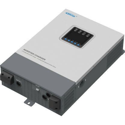 EPEVER UPower-Hi 2000W Hybrid Inverter, EPEVER UPower-Hi hybrid inverter/charger with top LCD display panel and front wiring ports