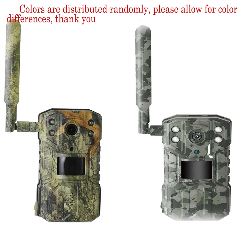 2560x1440 4G Solar Trail Camera, Colors are randomly distributed, allowing for minor variations; your understanding and cooperation are greatly appreciated.
