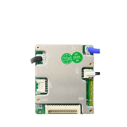 Jiabaida JBD SP14S004 smart BMS board with metal shield, balance connector and NTC socket