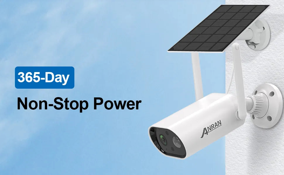 ANRAN outdoor cameras automatically alert you to any activity . with