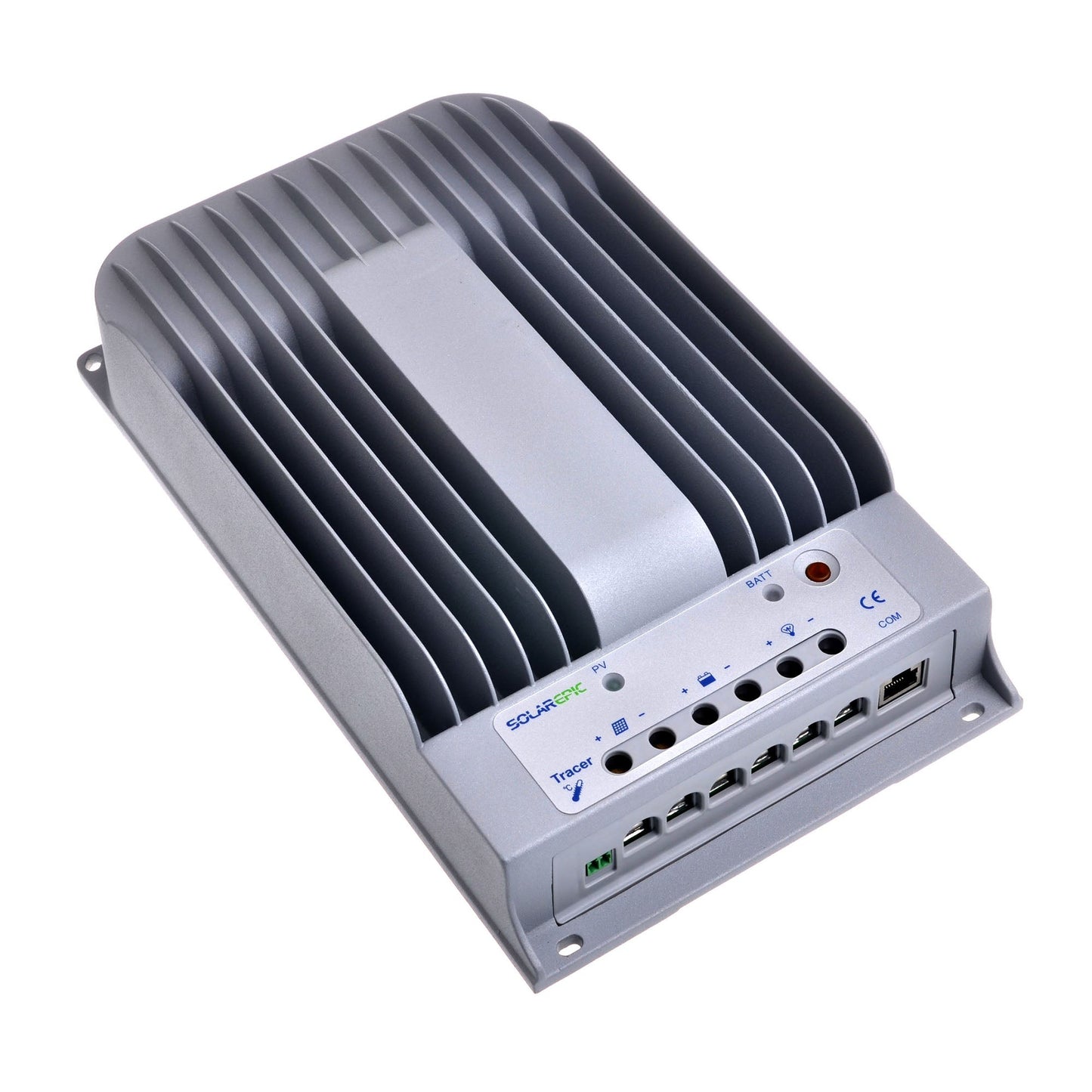 EPEVER Tracer BN MPPT solar charge controller with finned heat sink and front screw terminals