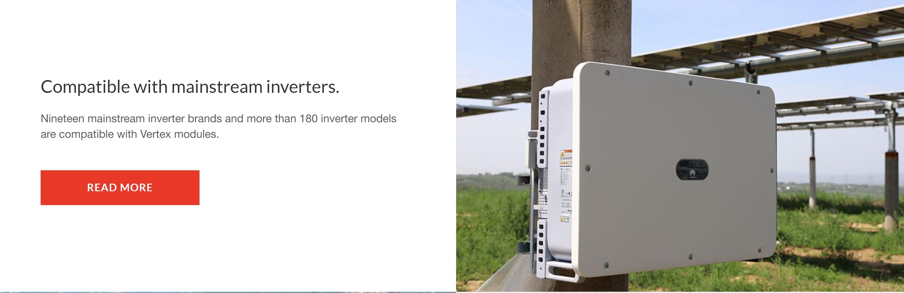 Trina Vertex 550W Solar Panel, Seamless integration with over 180 inverter models from top brands.