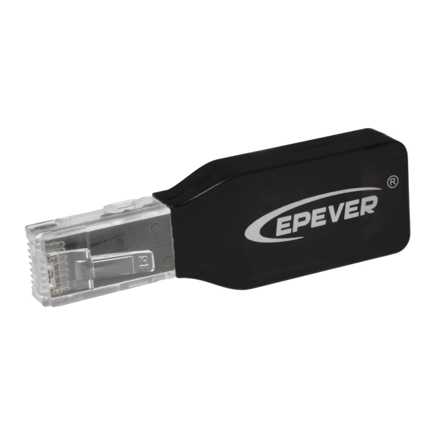EPEVER WiFi communication adapter for MPPT solar controller with RJ45 plug, black dongle design