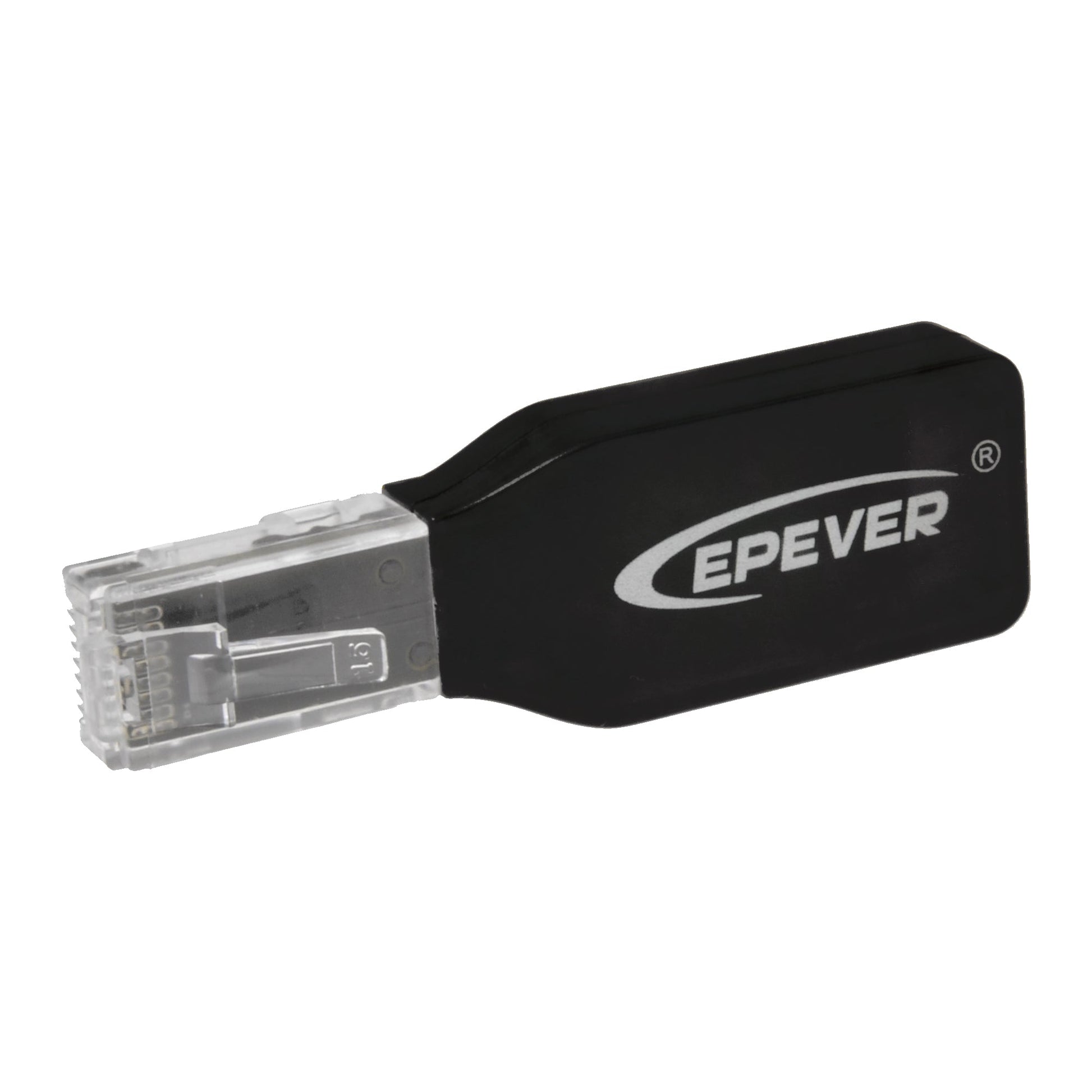 EPEVER WiFi communication adapter for MPPT solar controller with RJ45 plug, black dongle design
