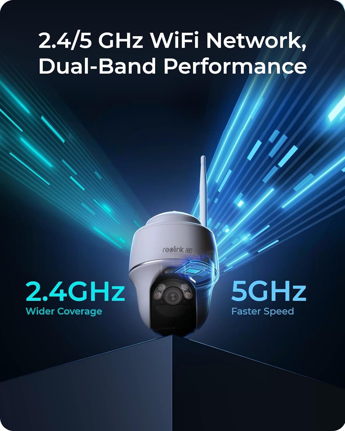 Wide WiFi coverage and fast speeds for smooth networking