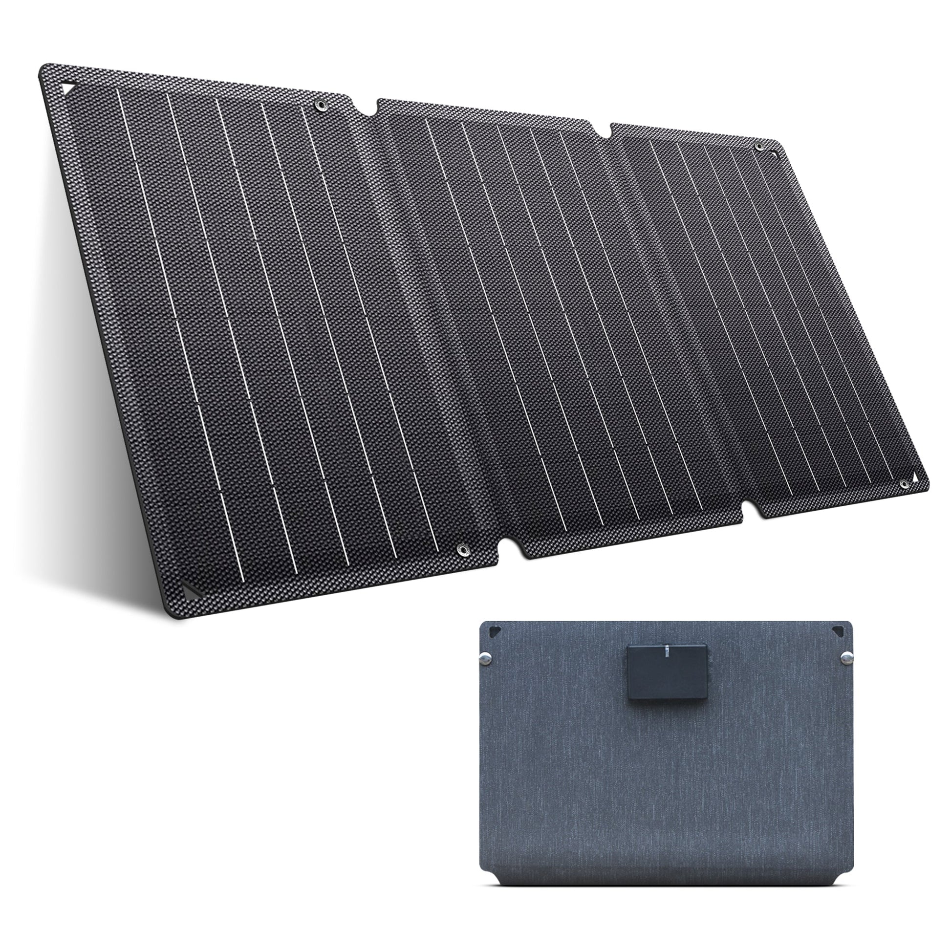CTOLITY SPC21 21W Portable Solar Panel, 23% Monocrystalline ETFE, 5V 3A USB-A & Type-C, Foldable 11.6 in, 1.65 lb for Camping