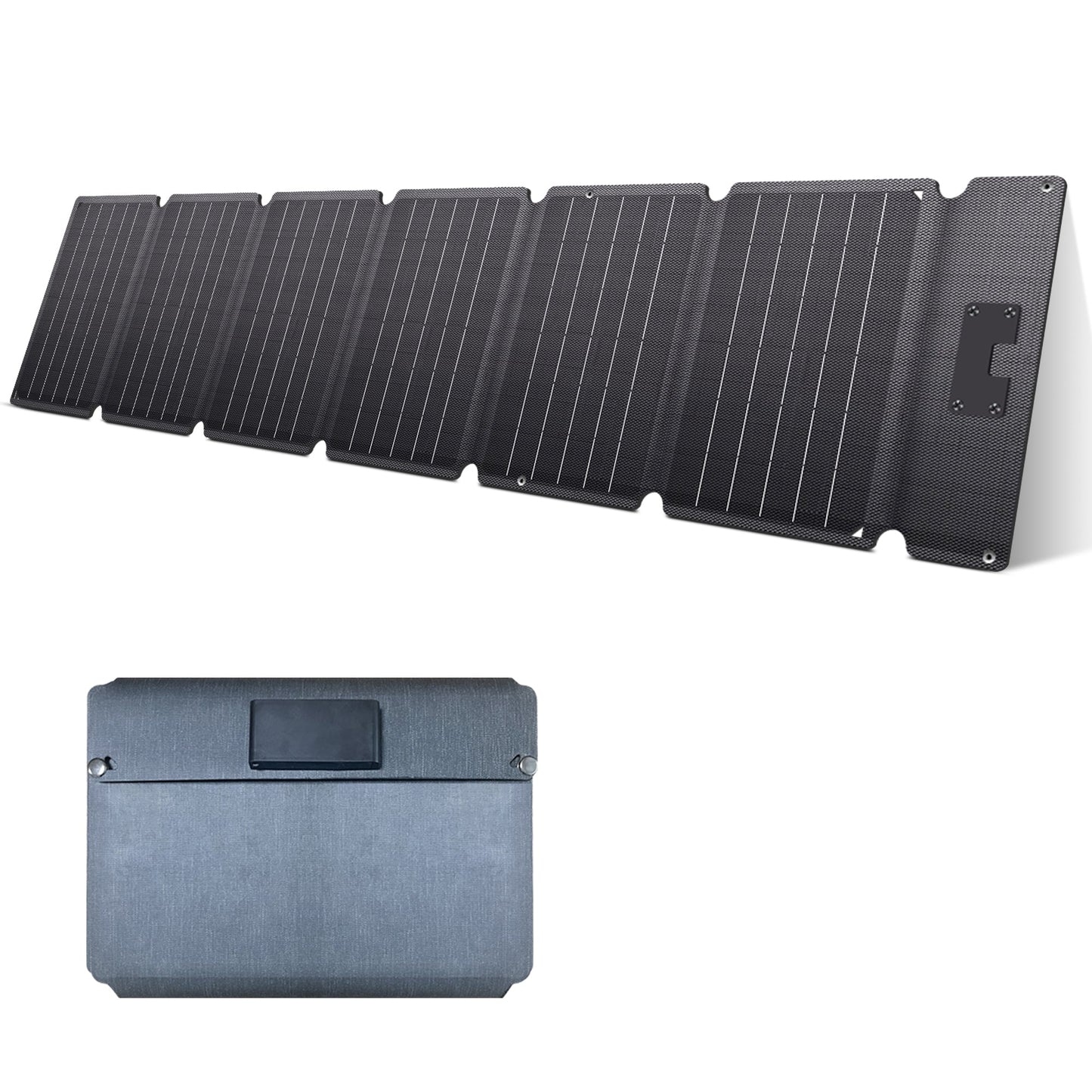 CTOLITY SPC54 54W Foldable Solar Panel, USB-C/USB-A & 20V DC, 23% ETFE, IP65 - Portable Charger for Camping/RV