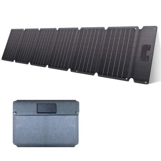 CTOLITY SPC54 54W Foldable Solar Panel, USB-C/USB-A & 20V DC, 23% ETFE, IP65 - Portable Charger for Camping/RV