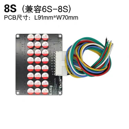 5A Capacitor Active Equalizer Balancer for LFP LiFePo4 NCM Li-ion Battery Packs
