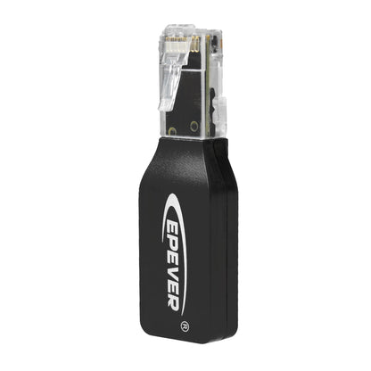 EPEVER WiFi communication adapter with RJ45 plug-in connector for MPPT solar controller RS485 monitoring