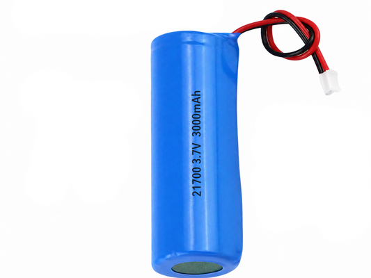 21700 3.7V 3000mAh Rechargeable Li-ion Battery with XH2.54 / XH2.0 Connector or Wire Leads