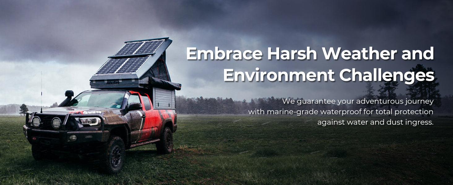 100 Watt 12 Volt Flexible Monocrystalline Solar Panel