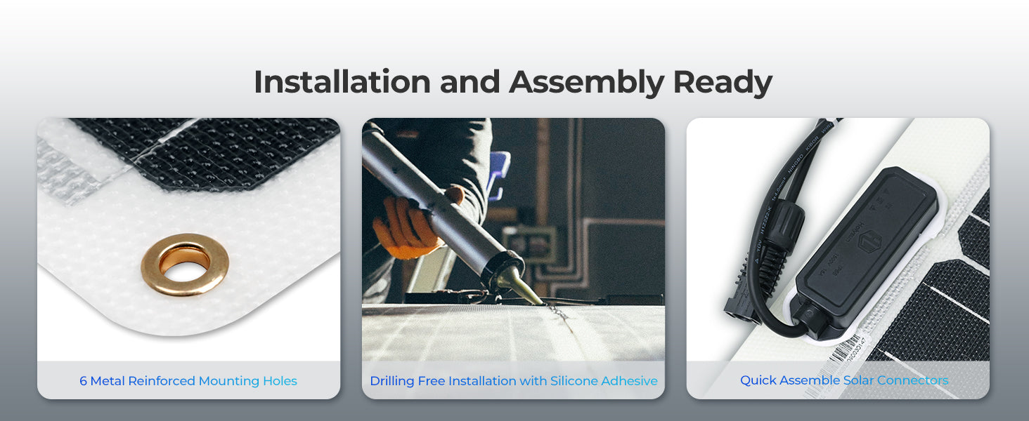 100 Watt 12 Volt Flexible Monocrystalline Solar Panel