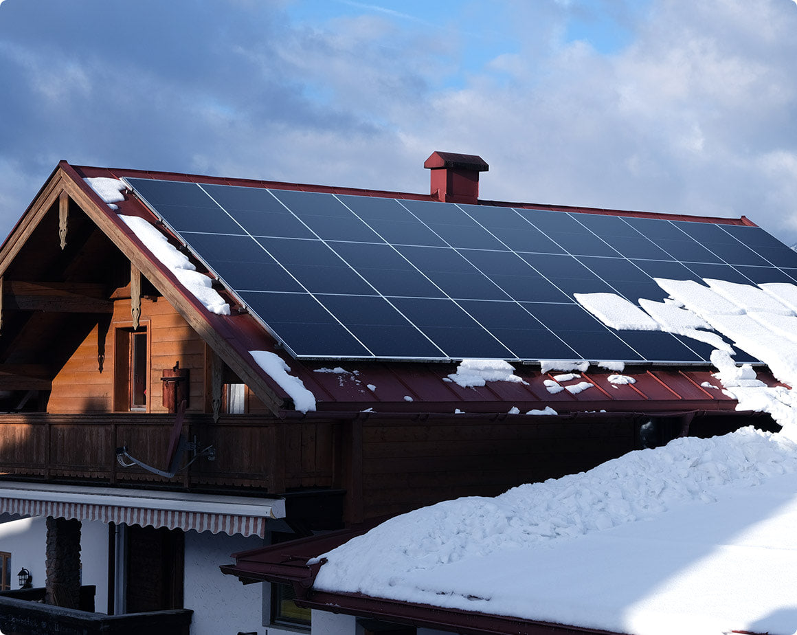 Renogy 550 Watt Solar Panel, Renogy 550W solar panel built to withstand harsh weather conditions and snow loads.