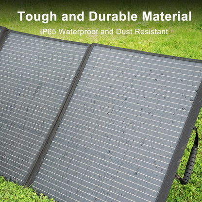 SOLARPLAY S400 400W Foldable Solar Panel High-Efficiency Solar Module Solar Charger with Solar Output for RV Off-Grid Boat Home Camp