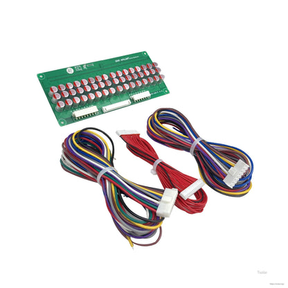 AB-4S5A / AB-8S5A / AB-16S5A active balancer 16S PCB with included balance wire harnesses