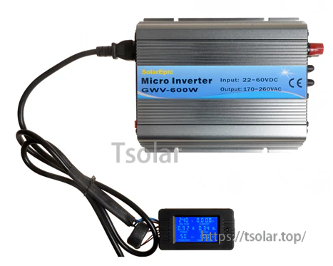 AC Cable Inverter LCD Display Connector For Our Grid Tie Inverter Remote Meter