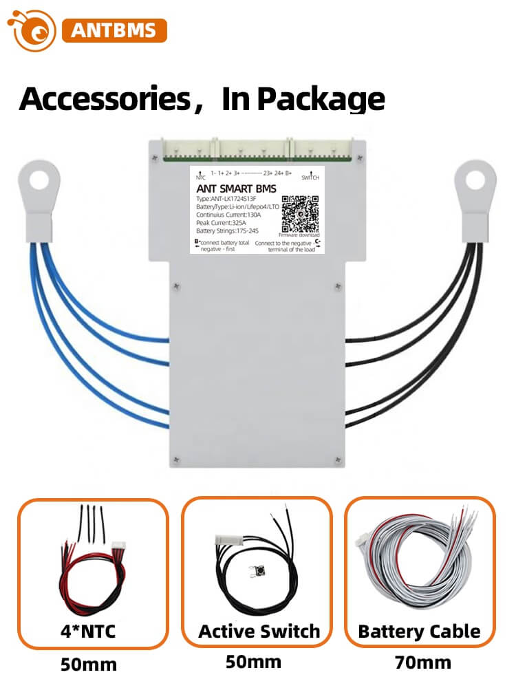 ANT BMS 17S-24S Smart Lifepo4 li-ion LTO Battery Protection Board