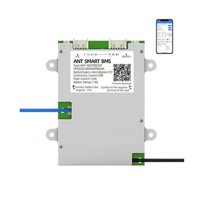 ANT BMS 7S 8S 50A-100A Smart 24V Lifepo4 li-ion LTO Battery Protection Board