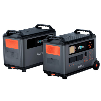 Oscal Blackview BP3600 3600Wh Extra Battery Pack for PowerMax 3600 Portable Battery, LiFePO4, CE/FCC