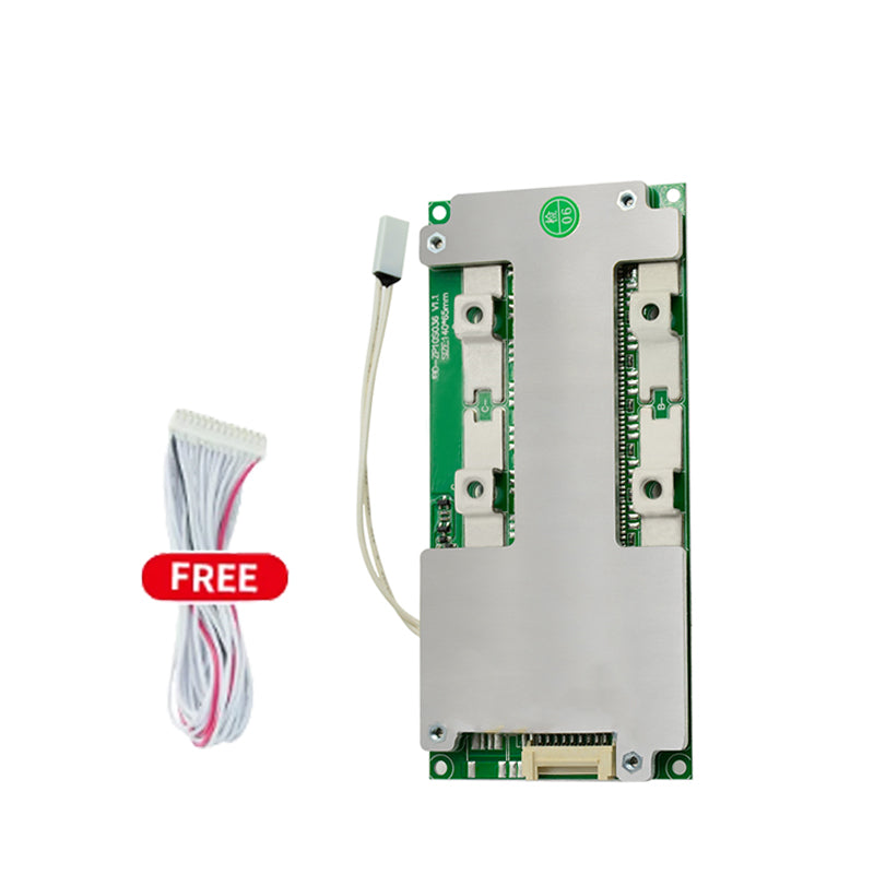 JBD ZP10S036 Hard BMS 3.2v/3.7v common port lithium li-ion 7s 8s 100a/200a BMS board lifepo4 24v/36v bms 10s for battery