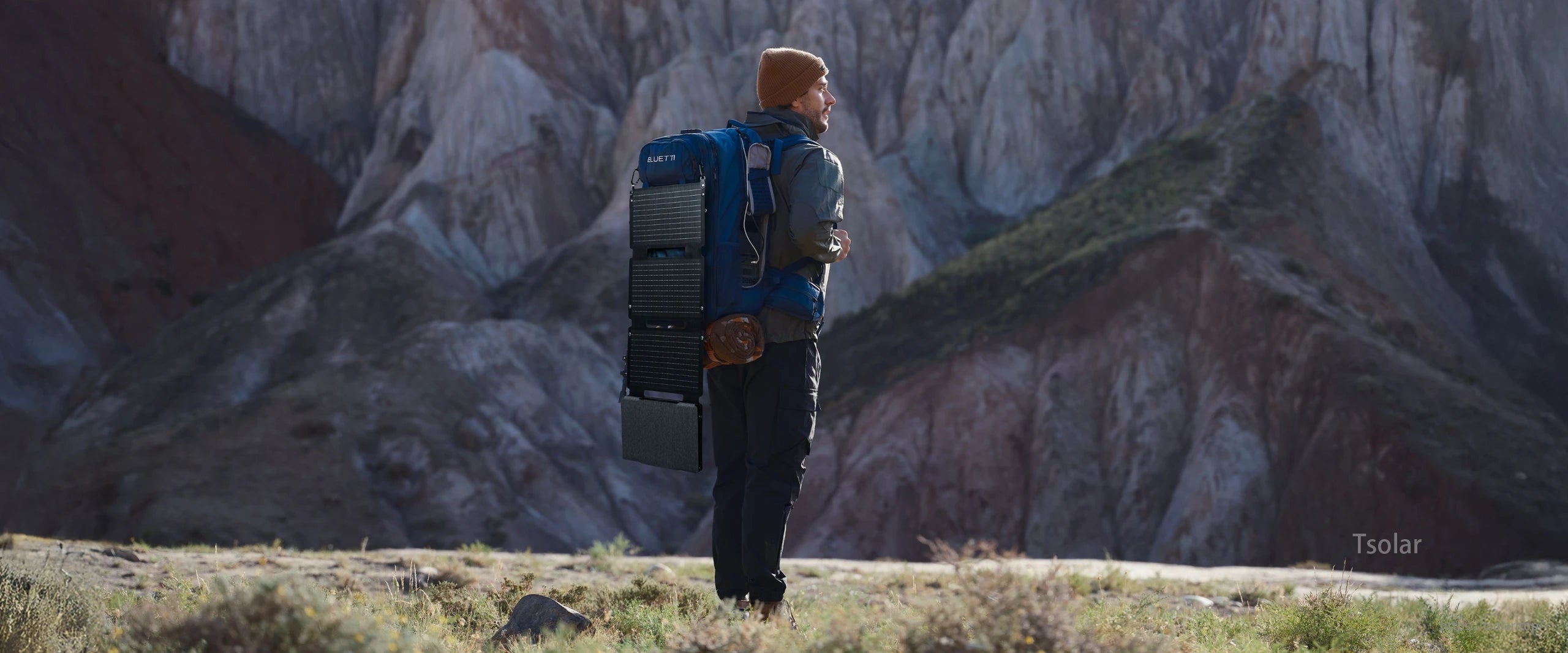 Bluetti Handsfree 2 Power Station, Ergonomic carrying system provides all-day comfort with even distribution of pressure, offering perfect balance of weight and support.