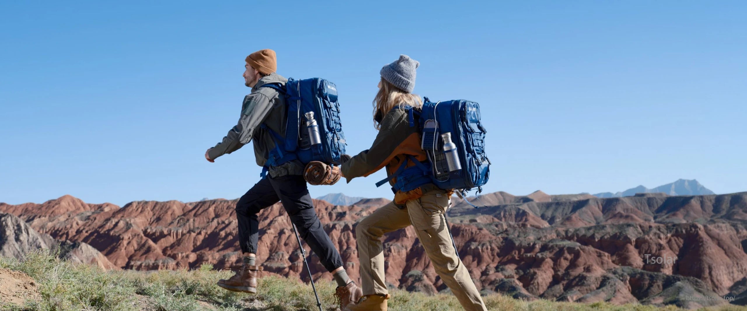Bluetti Handsfree 2 Power Station, Designed for adventure seekers, this backpack keeps hands free and devices charged on hiking and exploring trips.