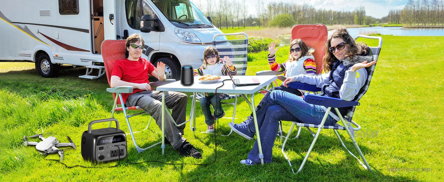 CTOLITY AP400 Power Station, Power up to 8 devices simultaneously with various ports.