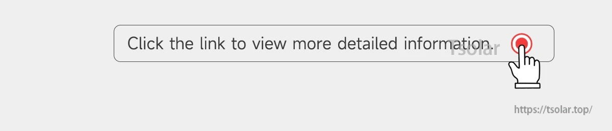 Banner reading "Click the link to view more detailed information" with a cursor icon and tsolar.top URL