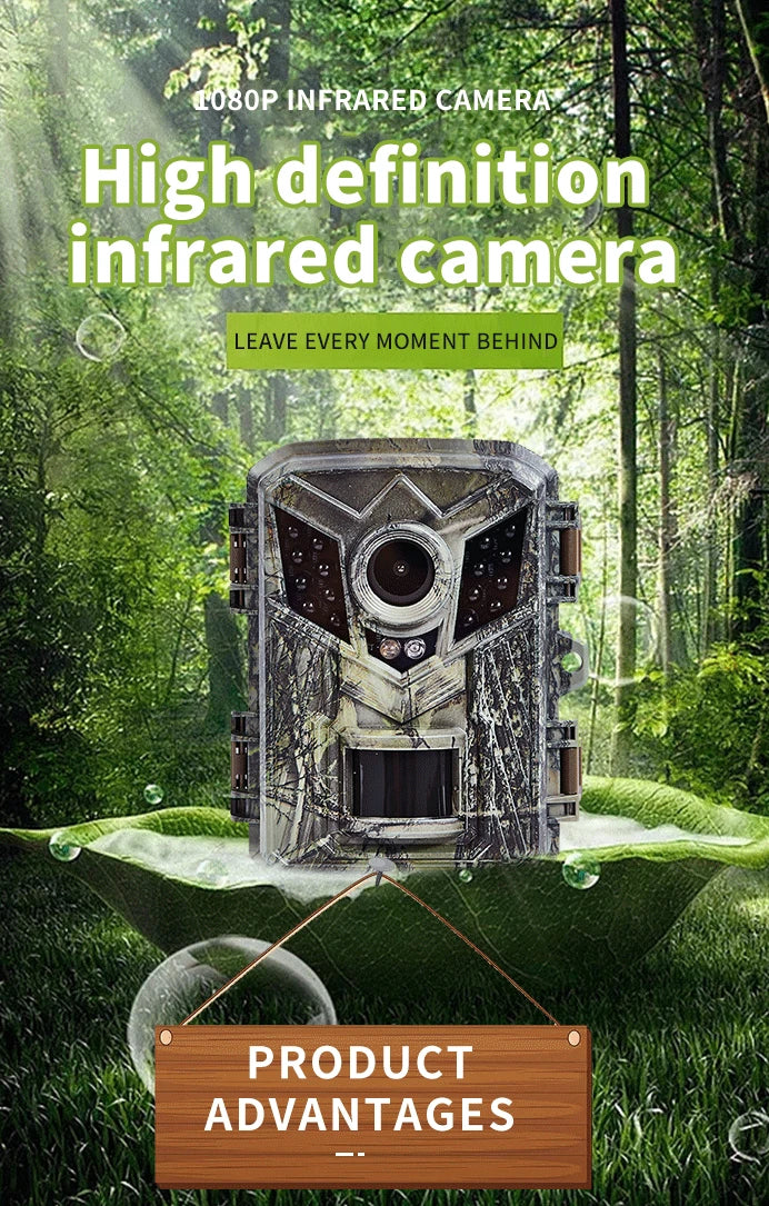 DL006 Mini Hunting Camera, The DL006 Mini Cam has high-definition infrared technology, allowing users to capture moments with ease.