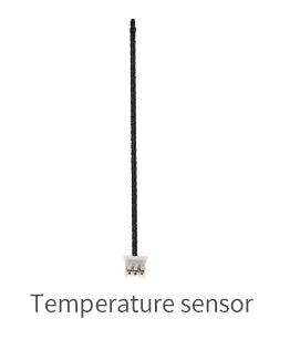 NTC temperature sensor probe with lead and small white connector