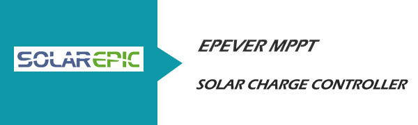 EPEVER 10A/20A/30A/40A MPPT Solar Charge Controller 100V PV Max Input Negative Ground LiFePo4 Battery Charger W/ MT50 Remote Meter & Temperature Sensor Tracer4210AN