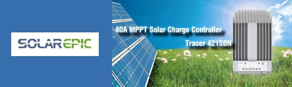 EPEVER MPPT Solar Charge Controller Trace BN Series 150V PV Input Tracer 4215BN | 3215BN | 2215BN Works with LiFePO4 Batteries