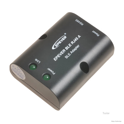 EPEVER eBox BLE RJ45A Bluetooth adapter with power and link LEDs for RS485 RJ45 controller connection