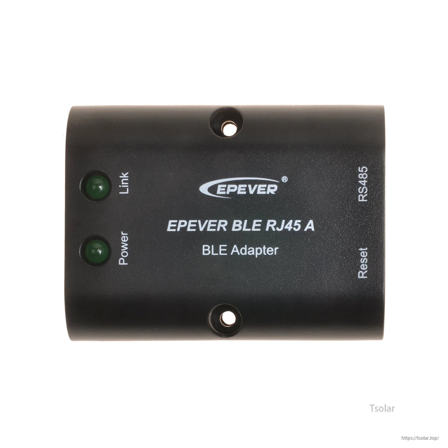 EPEVER BLE RJ45 A BLE adapter module with Link and Power LEDs, RS485 port and reset button